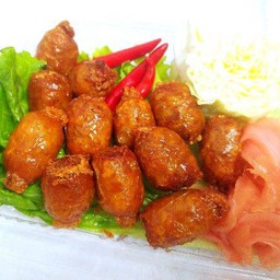 ใส้กรอกอีสานทอด