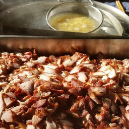 หมูแดงย่าง 1 ขีด (หั่น)