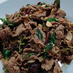 Basil Beef with Rice