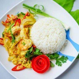 ข้าวผัดผงกระหรี่