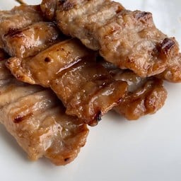 อาหารเช้า - โจ๊ก หมูปิ้ง