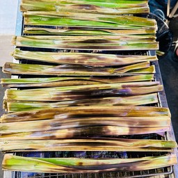 1 มัด มี 5 ชิ้น ขนมจาก มะพร้าวน้ำหอม