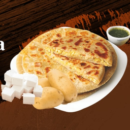 Aloo Paneer Paratha