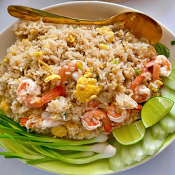 ข้าวผัดกุ้ง(กรุณาเลือกขนาดจาน)