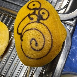 แพนเค้กการ์ตูนรูปหอยทาก