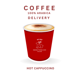 Hot cappuccino