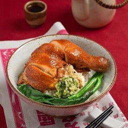 ข้าวไก่ซีอิ้วฮ่องกง