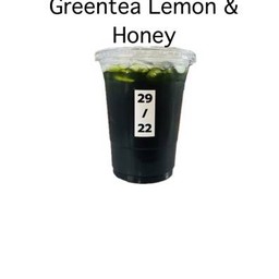 Greentea Lemon & Honey (ชาเขียวน้ำผึ้งมะนาว)