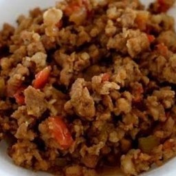 ผัดหมูสับปลาเค็ม