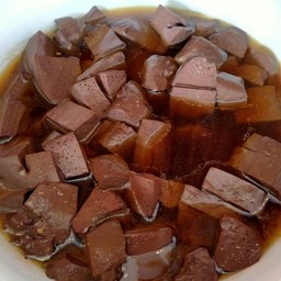 เลือดไก่หั่น