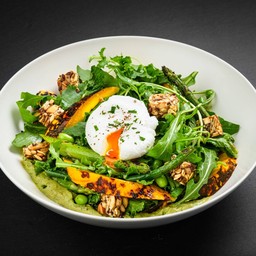 Creamy Avocado & Grilled veggie Salad