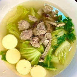 เกาเหลารวมหมู+เต้าหู้