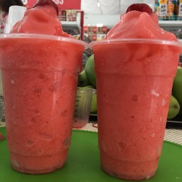 สตอเบอรี่ปั่นหวานปกติ