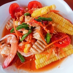 ตำข้าวโพด