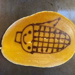 แพนเค้กการ์ตูนรูปข้าวโพด