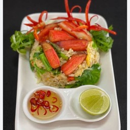 ข้าวผัดปูอัด