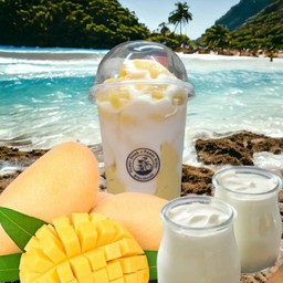 มะม่วงโยเกิร์ตปั่น
