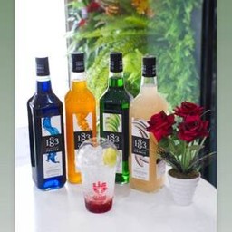 Strawberries lemon Sodaสตรอว์เบอร์รี่โซดา