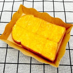 ปังปิ้งเนย นม น้ำตาล