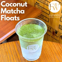 Coconut Matcha floats