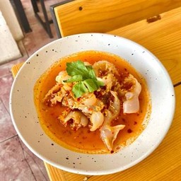 ยำกะพรุนน้ำมันงา