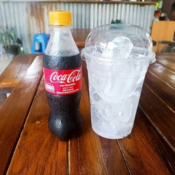 โค้ก+น้ำแข็ง (แก้ว 32 oz)