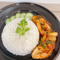 ผัดพริกเผา(กับข้าว)