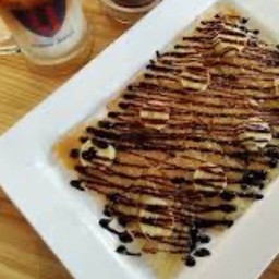 โรตีทิชชู่กล้วยหอม+ช็อคโกแลต