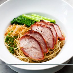 บะหมี่หมูแดงย่าง