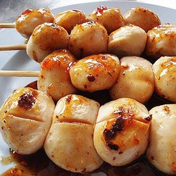 ลูกชิ้นไก่ทอด