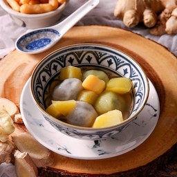 บัวลอย มันเชื่อม น้ำขิง