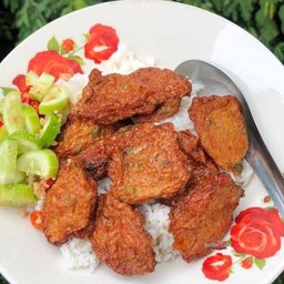 ข้าวทอดมันปลากราย