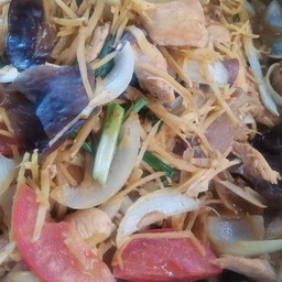 ผัดขิงไก่