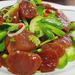 Spicy Chinese Sausage Salad