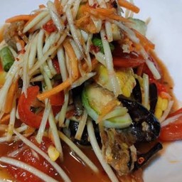 ส้มตำปู-ปลาร้า