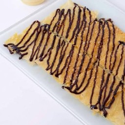 โรตีทิชชู่นม+ช็อคโกแลต