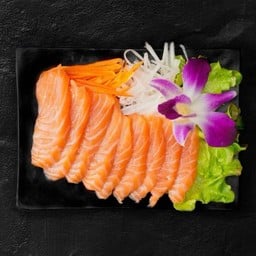 แซลมอน ซาชิมิ (Salmon Sashimi)