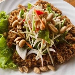 ยำปลาดุกฟู