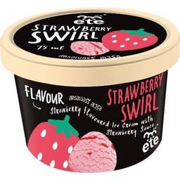 🍓ไอติมรส สตรอเบอร์รี่ สเวิร์ล