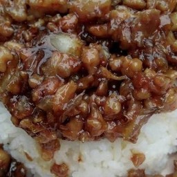 ข้าว หมูสับหวาน