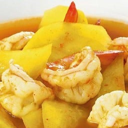 แกงส้มกุ้ง มะละกอ