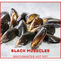 New Zealand Black Mussels หอยแมลงภู่นิวซีแลนด์ดำ 4 pieces