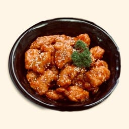 ไก่ คาราโอเกะซอสฮันนี่การ์ลิค(ไม่เผ็ด)(ไม่ข้าว)