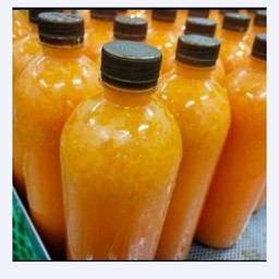 500ml. (พิเศษเนื้อส้ม) ครึ่งลิตร