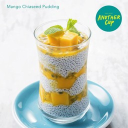 Mango chiaseed pudding