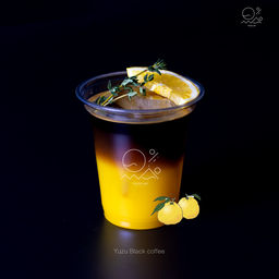 Yuzu Black Coffee (Iced)