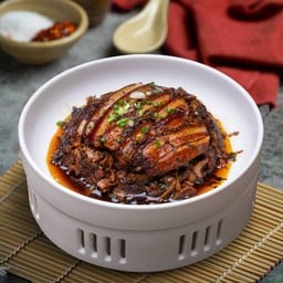 หมูสามชั้นอบผักกาดดอง