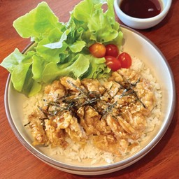 ข้าวไก่กรอบเทอริยากิ