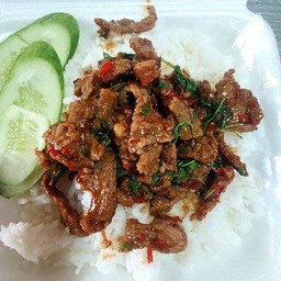 เพราเนื้อ+ไข่ดาว