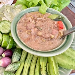 หลนปลาอินทรีย์เค็ม